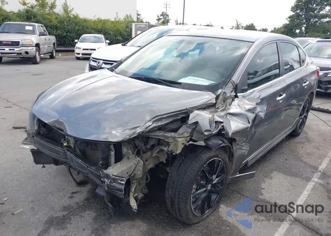 2017 Nissan Sentra Sr из США, поврежденный, VIN 3N1AB7AP8HY307178